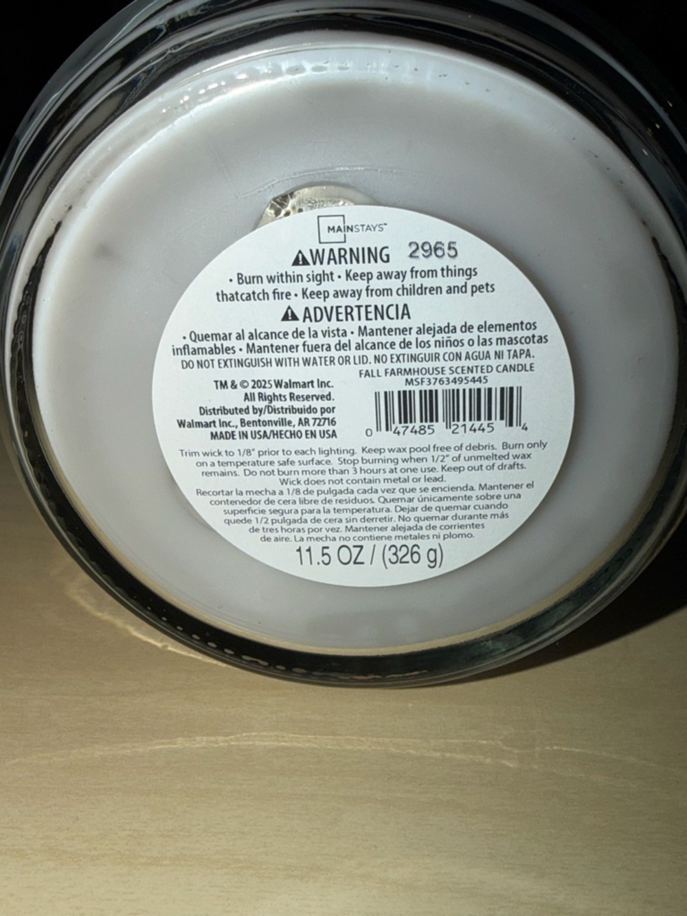 Three-Wick Candle - Picture 2 of 4